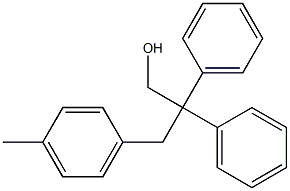 4-Methyl-β,β-diphenylbenzene-1-propanol Structure