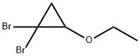 1,1-Dibromo-2-ethoxycyclopropane Struktur