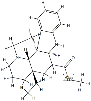 (2β,5α,12β,19α)-Aspidospermidine-3-carboxylic acid methyl ester Struktur