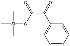 α-Oxobenzeneacetic acid trimethylsilyl ester Struktur