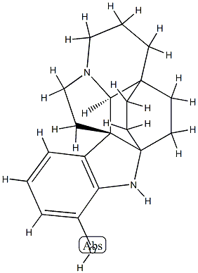 Aspidofractinin-17-ol Struktur