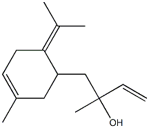 α-Ethenyl-α,3-dimethyl-6-(1-methylethylidene)-3-cyclohexene-1-ethanol Structure