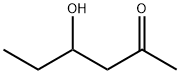2-Hexanone, 4-hydroxy- (6CI,9CI) Struktur