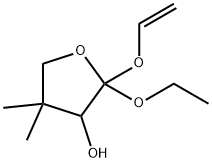 3-Furanol,2-(ethenyloxy)-2-ethoxytetrahydro-4,4-dimethyl-(9CI) Structure