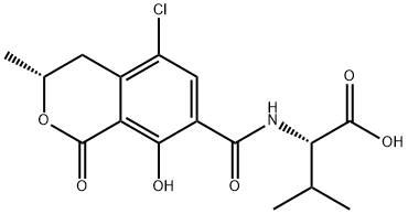 valyl-ochratoxin A Structure
