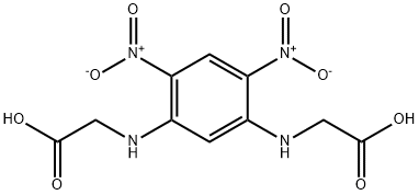 N-2,4-dinitrophenyl (bis)glycine Structure