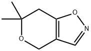 4H-Pyrano[3,4-d]isoxazole,6,7-dihydro-6,6-dimethyl-(9CI) Struktur