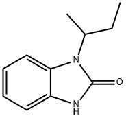 2H-Benzimidazol-2-one,1,3-dihydro-1-(1-methylpropyl)-(9CI) Struktur