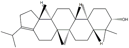 Hop-17(21)-en-3β-ol Struktur