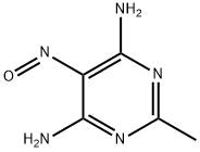 2-4-6-DIAMINO-5-NITROSO PYRIMIDINE Struktur