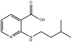 3-Pyridinecarboxylicacid,2-[(3-methylbutyl)amino]-(9CI) Structure