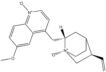 (8α)-6'-メトキシシンコナン1,1'-ジオキシド 化学構造式