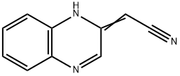 -delta-2(1H),-alpha--Quinoxalineacetonitrile  (8CI) Struktur