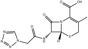 头孢唑啉杂质C 结构式