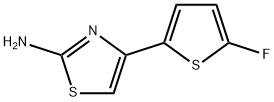2-Thiazolamine,4-(5-fluoro-2-thienyl)-(9CI) Structure