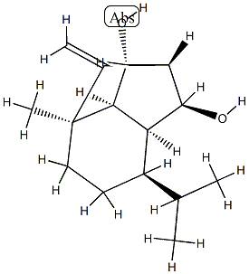 イソ-サチベンジオール 化学構造式