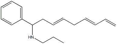 α-(2,5,7-Octatrienyl)-N-propylbenzenemethanamine|