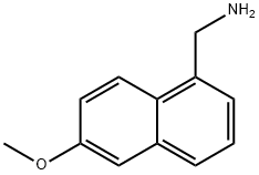 1-Naphthalenemethanamine,6-methoxy-(9CI) Struktur