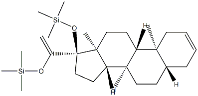 17,20-Bis(trimethylsiloxy)-5α-pregna-2,20-diene Structure