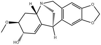 (6aS)-5,6a,7,8,9,11-Hexahydro-6β,11β-methano-8α-methoxy-6H-1,3-benzodioxolo[5,6-c][1]benzoazepine-9β-ol Struktur
