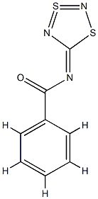 N-(1,3,2,4-Dithiadiazol-3-SIV-5-ylidene)benzamide Structure