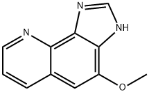 1H-Imidazo[4,5-h]quinoline,4-methoxy-(9CI) Structure