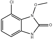 2H-Benzimidazol-2-one,7-chloro-1,3-dihydro-1-methoxy-(9CI) Structure