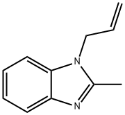 1H-Benzimidazole,2-methyl-1-(2-propenyl)-(9CI) Struktur
