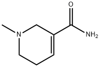 3-Pyridinecarboxamide,1,2,5,6-tetrahydro-1-methyl-(9CI) Struktur