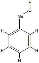 ベンゼンセレネン酸 化学構造式