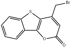 2H-[1]Benzothieno[3,2-b]pyran-2-one,4-(bromomethyl)-(9CI) Structure
