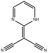 delta2(1H),alpha-Pyrimidinemalononitrile (8CI) Struktur
