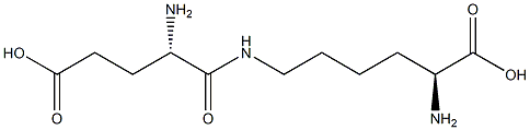 H-LYS(RETRO-GLU-H)-OH, 5891-46-3, 结构式