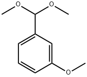 间甲氧苯甲醛缩二甲醇 结构式