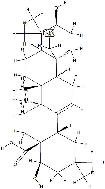 lantaninilic acid Structure