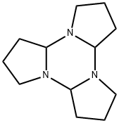 Tripyrrolo[1,2-a:1',2'-c:1'',2''-e][1,3,5]triazine, dodecahydro- Structure