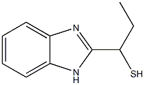 2-Benzimidazolemethanethiol,alpha-ethyl-(7CI,8CI) Struktur