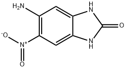 2H-Benzimidazol-2-one,5-amino-1,3-dihydro-6-nitro-(9CI) Structure