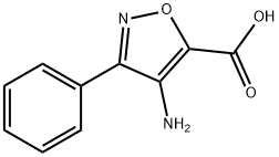 5-Isoxazolecarboxylicacid,4-amino-3-phenyl-(7CI,8CI,9CI) Struktur