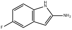 1H-Indol-2-amine,5-fluoro-(9CI) 结构式