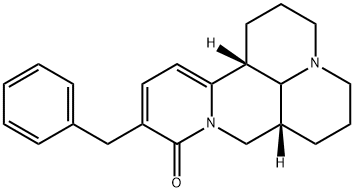 (5β,7β)-11,12,13,14-Tetradehydro-14-benzylmatridin-15-one Structure