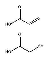 2-Propenoic acid, telomer with mercaptoacetic acid Structure