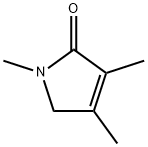 2H-Pyrrol-2-one,1,5-dihydro-1,3,4-trimethyl-(9CI) Structure