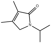 2H-Pyrrol-2-one,1,5-dihydro-3,4-dimethyl-1-(1-methylethyl)-(9CI) Structure
