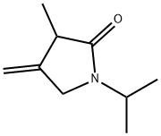 2-Pyrrolidinone,3-methyl-4-methylene-1-(1-methylethyl)-(9CI) 结构式
