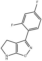 4H-Pyrrolo[3,2-d]isoxazole,3-(2,4-difluorophenyl)-5,6-dihydro-(9CI) 结构式