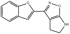 4H-Pyrrolo[3,2-d]isoxazole,3-(2-benzofuranyl)-5,6-dihydro-(9CI) 结构式