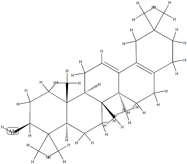 エギセラジエノール 化学構造式