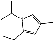 1H-Pyrrole,2-ethyl-4-methyl-1-(1-methylethyl)-(9CI) Struktur