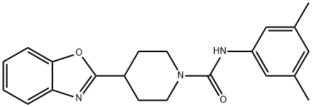 1-Piperidinecarboxamide,4-(2-benzoxazolyl)-N-(3,5-dimethylphenyl)-(9CI)|